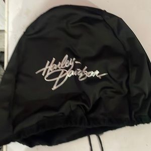 Harley Davidson helmet bag black with draw string
